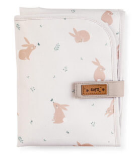 Cambiador portátil "Cotton Bunnies" SARO