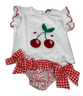 CONJUNTO BAÑO CEREZAS LAZO