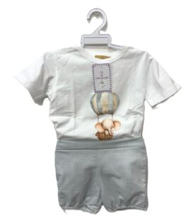 CONJUNTO ELEFANTES VICHY